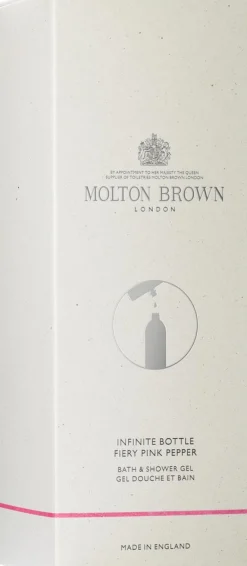 Molton Brown Infinite Bottle Fiery Pink Pepper Bath & Shower Gel suihkugeeli 400 ml