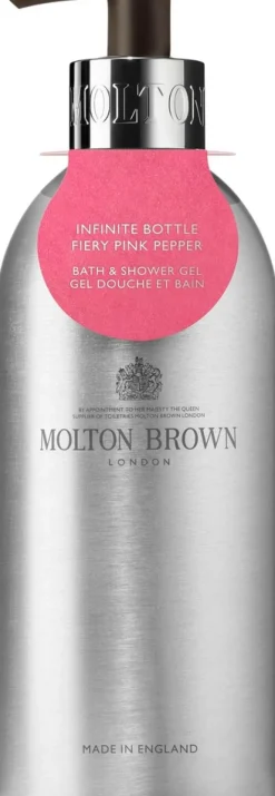 Molton Brown Infinite Bottle Fiery Pink Pepper Bath & Shower Gel suihkugeeli 400 ml