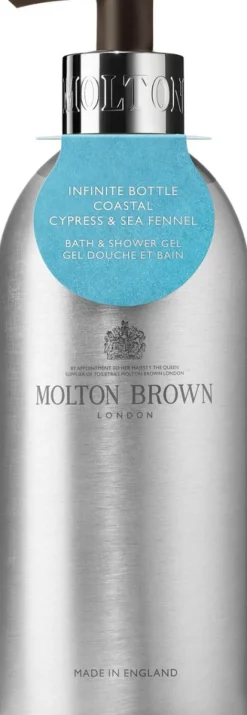 Molton Brown Infinite Bottle Coastal Cypress & Sea Fennel Bath & Shower Gel suihkugeeli 400 ml