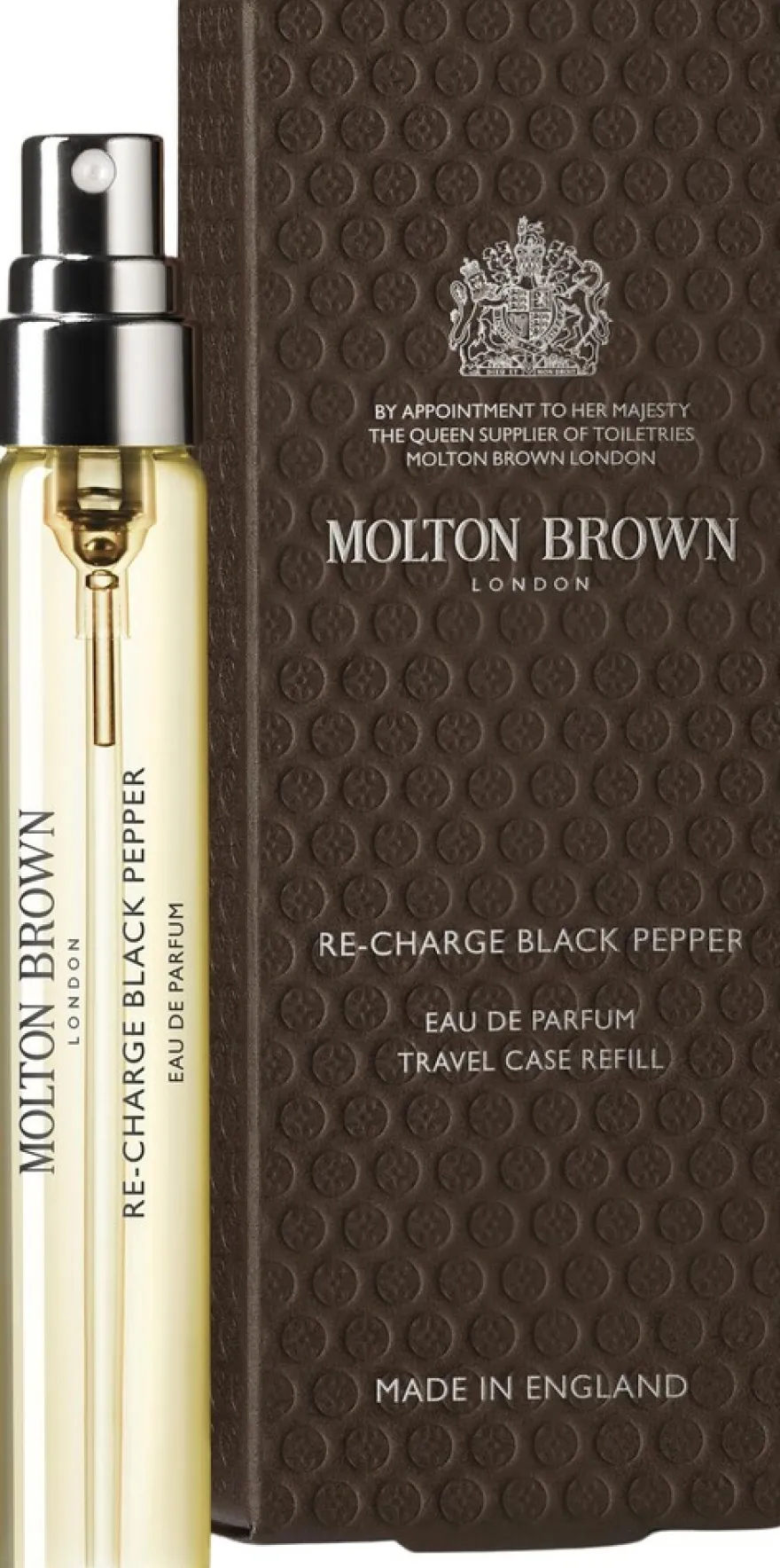 Molton Brown Re-Charge Black Pepper EdP Travel Case Refill täyttöpakkaus 7,5 ml