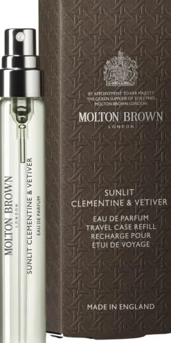 Molton Brown Sunlit Clementine & Vetiver EdP Travel Case Refill täyttöpakkaus 7,5 ml