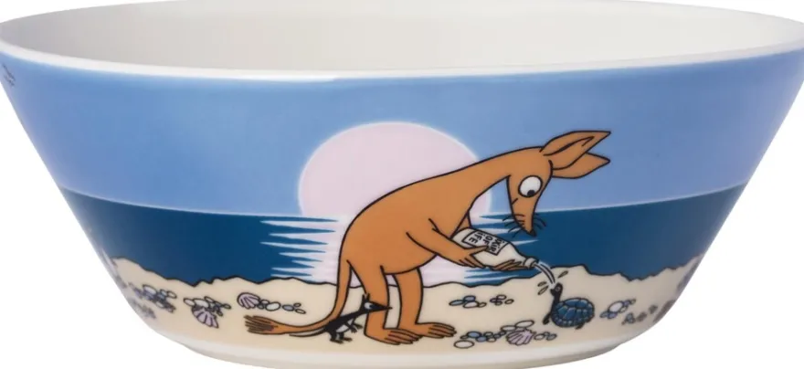 Moomin Arabia Finland Muumi kulho 15cm Nipsu rannalla