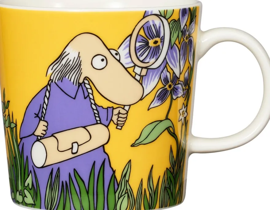 Moomin Arabia Muumi Hemuli muki 0,3l keltainen