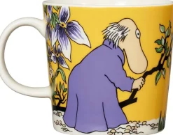 Moomin Arabia Muumi Hemuli muki 0,3l keltainen