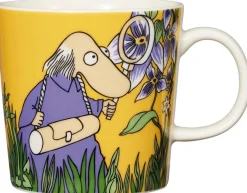 Moomin Arabia Muumi Hemuli muki 0,3l keltainen
