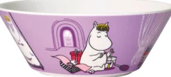 Moomin Arabia Muumi Kulho Niiskuneiti 15 cm liila