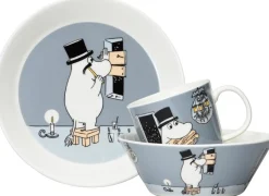 Moomin Arabia Muumi Muumipappa muki 0,3l harmaa