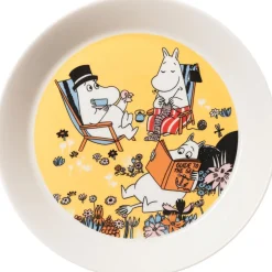 Moomin Arabia Muumi Perheen parissa lautanen 19cm