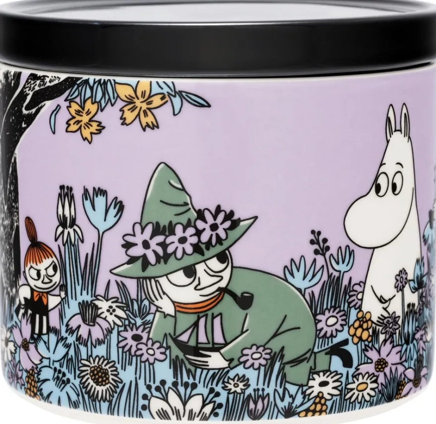 Moomin Arabia Muumi Sydänystävät purkki 0,7L