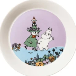 Moomin Arabia Muumi Sydänystävät lautanen 19cm