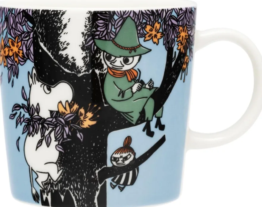 Moomin Arabia Muumi Sydänystävät muki 0,3L