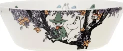 Moomin Arabia Muumi tarjoilukulho 23cm Sydänystävät