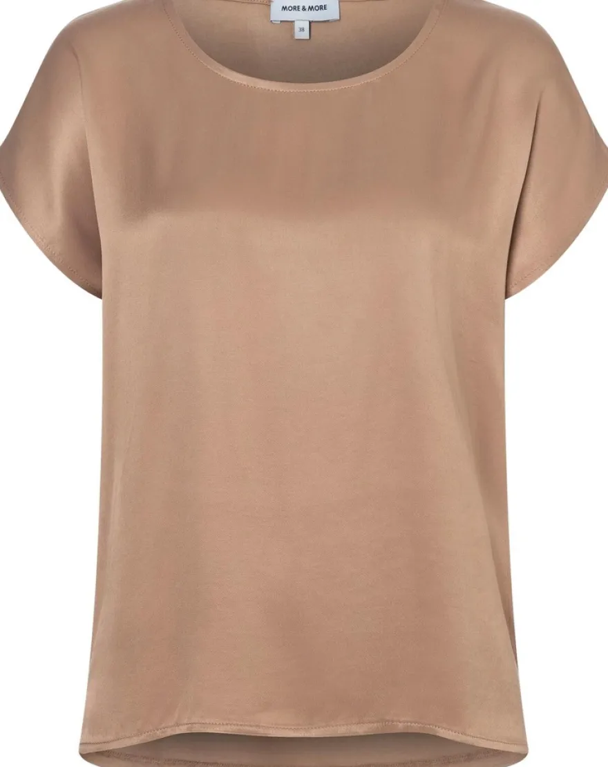 More&More Satin front pusero
