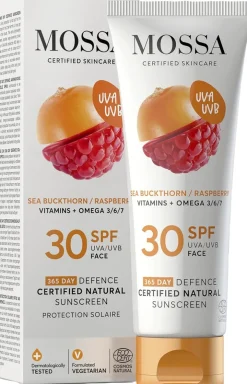 Mossa 365 DAYS DEFENCE Aurinkosuojavoide kasvoille SPF30 50 ml