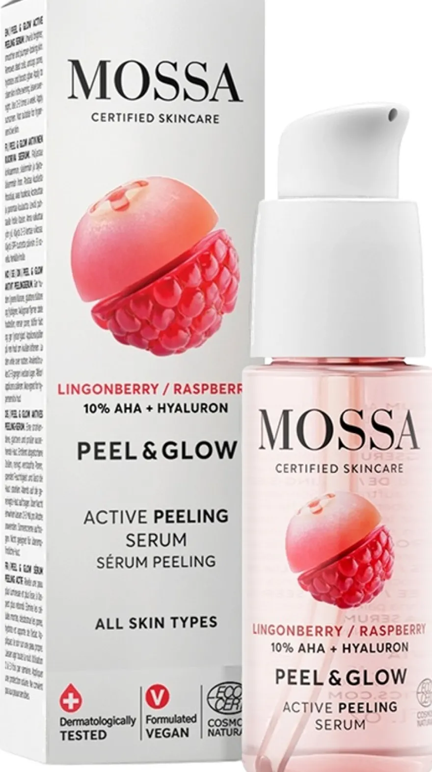 Mossa Peel & Glow Kuoriva seerumi 30ml