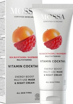 Mossa VITAMIN COCKTAIL Energy Boost Multi-Use naamio ja yövoide, 60ml