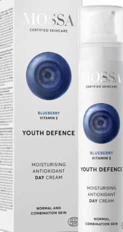 Mossa YOUTH DEFENCE Moisturising antioxidant päivävoide, 50ml