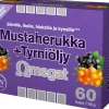 Mustaherukka+Tyrniöljy Omegat 60 kaps Via Naturale