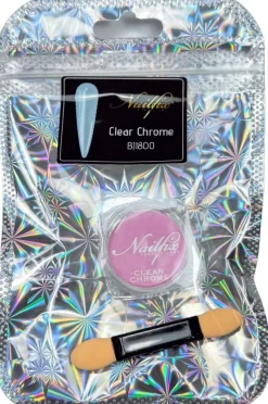 Nailfix Clear Chrome Powder -kromipuuteri