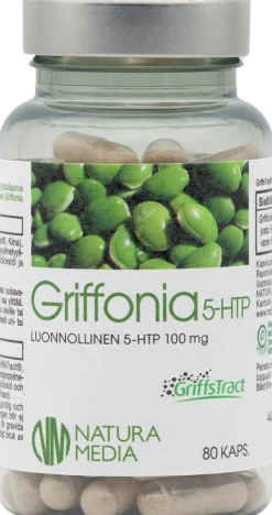 Natura Media Griffonia 5-HTP 80 kaps