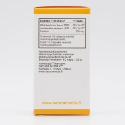 Natura Media MONILAC® HELLÄ maitohappobakteerivalmiste 60 kaps