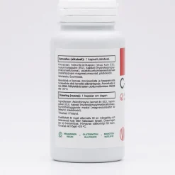 Natura Median Ruusunmarja C-vitamiini 600 mg ravintolisä 100 kaps.