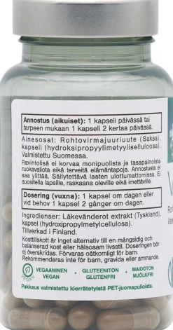 Natura Median Valeriana rohtovirmajuurivalmiste 300 mg 60 kaps.
