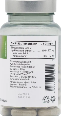 Natura Median Vitex siveydenpuuvalmiste 60 kaps.