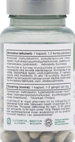 Natura Median Vitex siveydenpuuvalmiste 60 kaps.