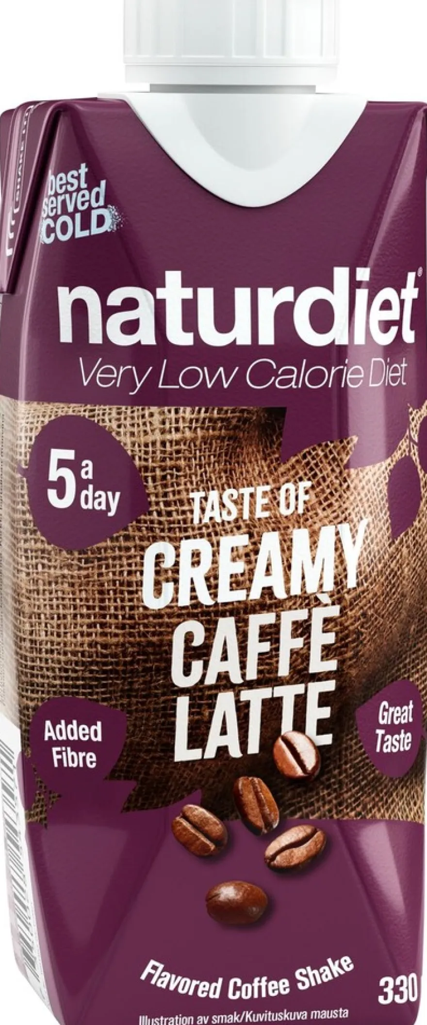 Naturdiet VLCD Caffe Latte 330ml