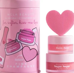 NCLA Beauty Pink Champagne Lip Care Value Set huultenhoitosetti