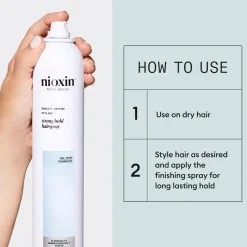 Nioxin Strong Hold Hairspray hiuslakka 300 ml
