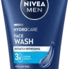 NIVEA MEN 100ml Hydrocare Face Wash -kasvojenpuhdistusgeeli