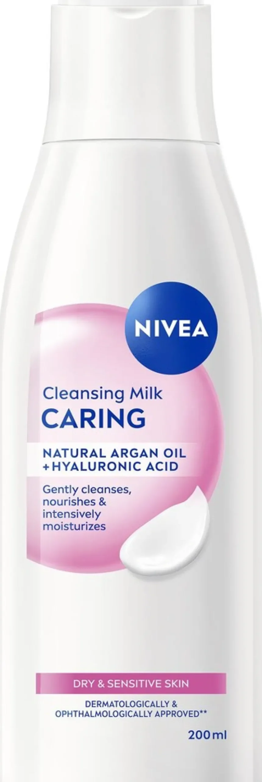 NIVEA 200ml Caring Cleansing Milk -puhdistusemulsio