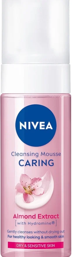 NIVEA 150ml Caring Cleansing Mousse -puhdistusvaahto