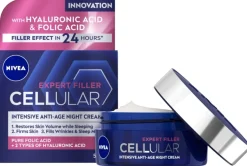 NIVEA 50ml Cellular Expert Filler Intensive Anti-Age Night Cream -yövoide
