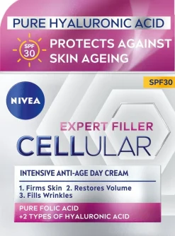 NIVEA 50ml Cellular Expert Filler Intensive Anti-Age Day Cream SK30 -päivävoide