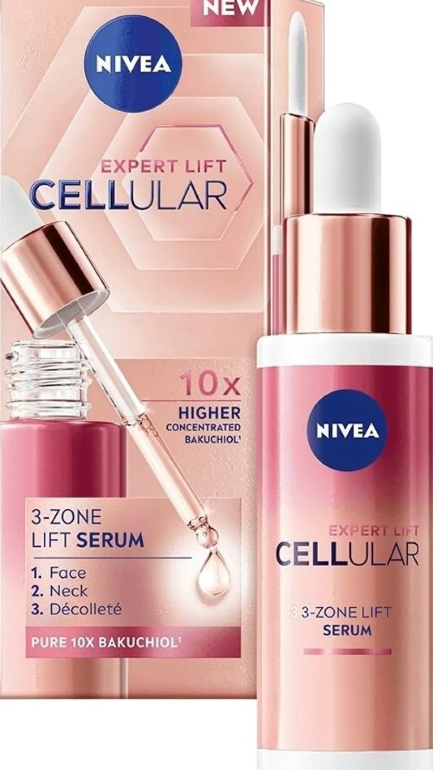 NIVEA 30ml Cellular Expert Lift 3-zone Lift Serum -kasvoseerumi