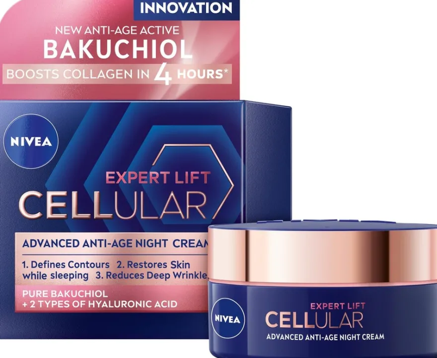 NIVEA 50ml Cellular Expert Lift Advanced Anti-Age Night Cream -yövoide