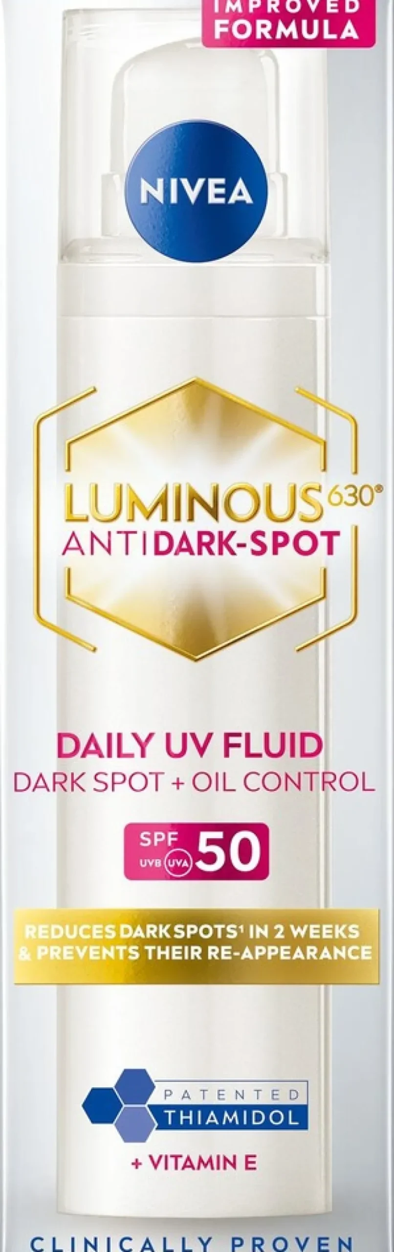 NIVEA 40ml Cellular Luminous630 Anti Dark-Spot Day Fluid sk 50 -päivävoide