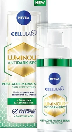 NIVEA 30ml Cellular Luminous630 Post-Acne Marks Serum -kasvoseerumi
