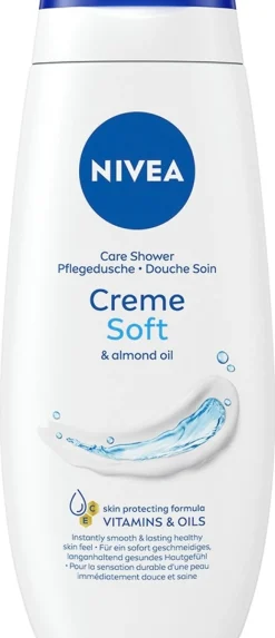NIVEA 250ml Creme Soft Care Shower -suihkusaippua