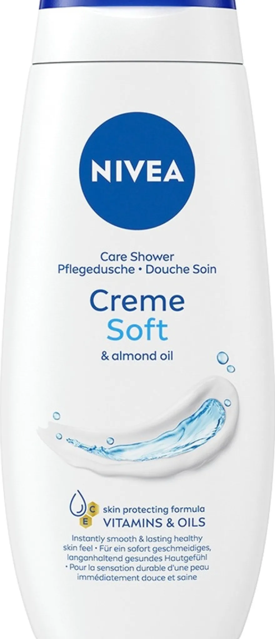 NIVEA 250ml Creme Soft Care Shower -suihkusaippua