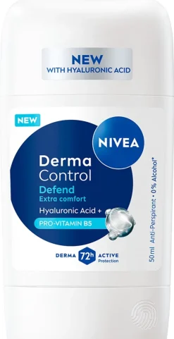 NIVEA 50ml Derma Control Defend Deo Stick -antiperspirantti