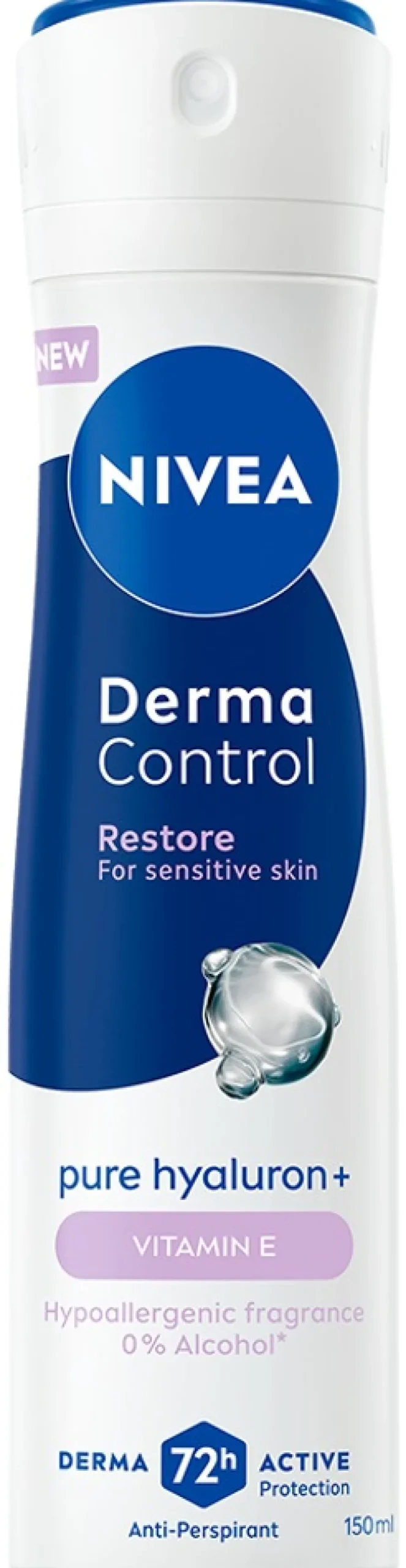 NIVEA 150ml Derma Control Restore Deo Spray -antiperspirantti