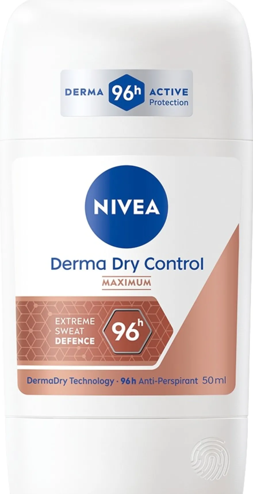 NIVEA 50ml Derma Dry Control Maximum Deo Stick -antiperspirantti