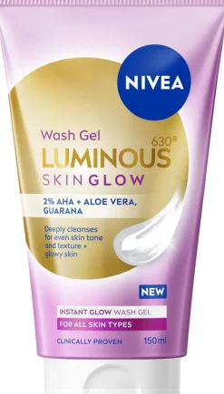 NIVEA 150ml Luminous630 Skin Glow Wash Gel -puhdistusgeeli