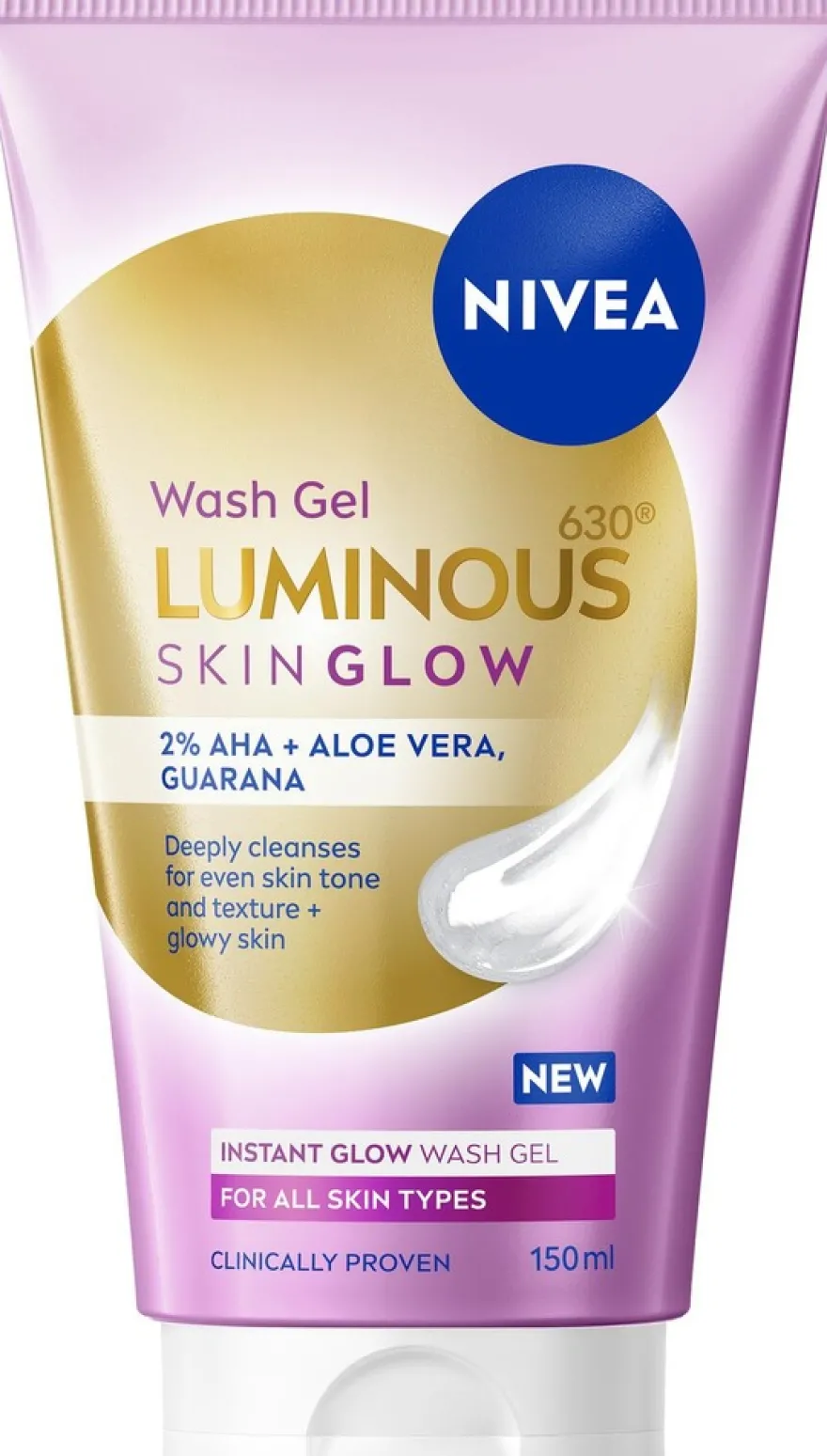NIVEA 150ml Luminous630 Skin Glow Wash Gel -puhdistusgeeli