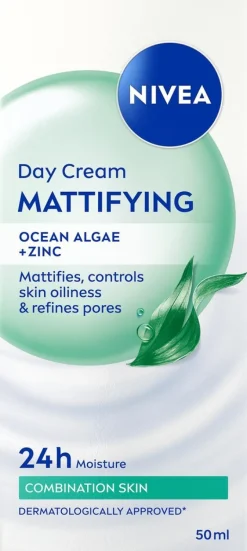 NIVEA 50ml Mattifying Day Cream SK15 -päivävoide