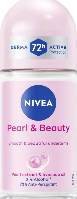 NIVEA 50ml Pearl & Beauty Deo Roll-on -antiperspirantti